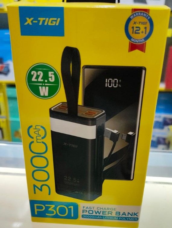 X-TIGI P301 – 30000mAh 22.5W