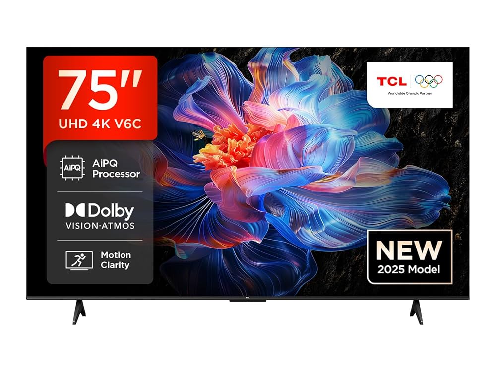 TCL 75 Inch Smart Tv *75V6C