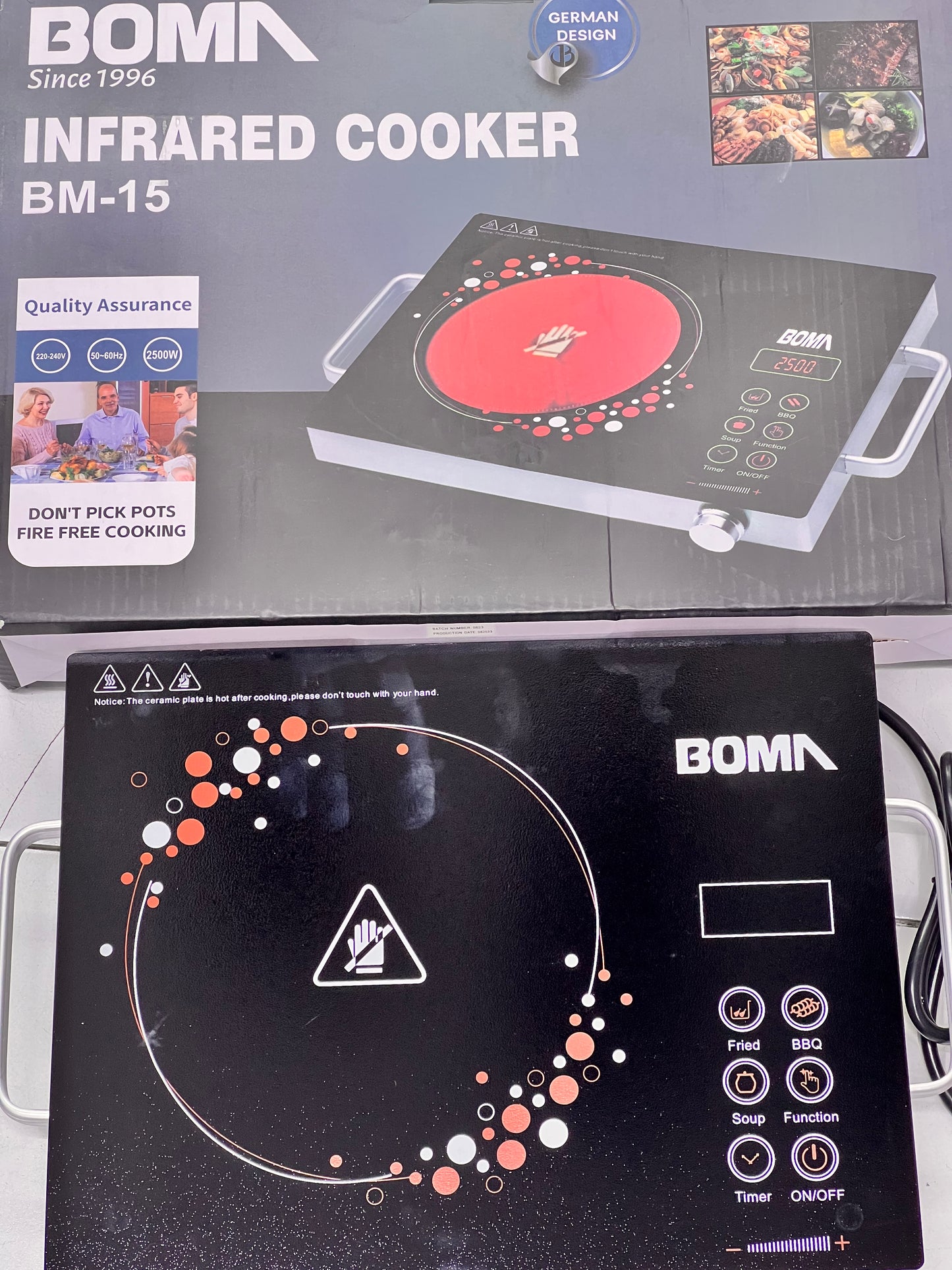 BOMA induction cooker - Single burner