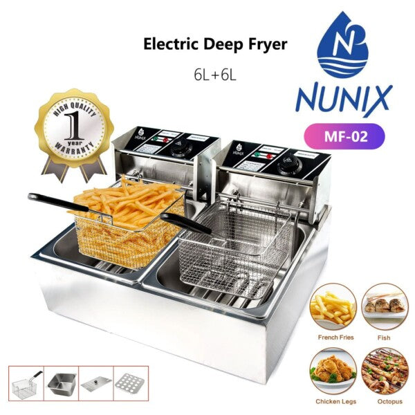Nunix Deep Fryer (double)