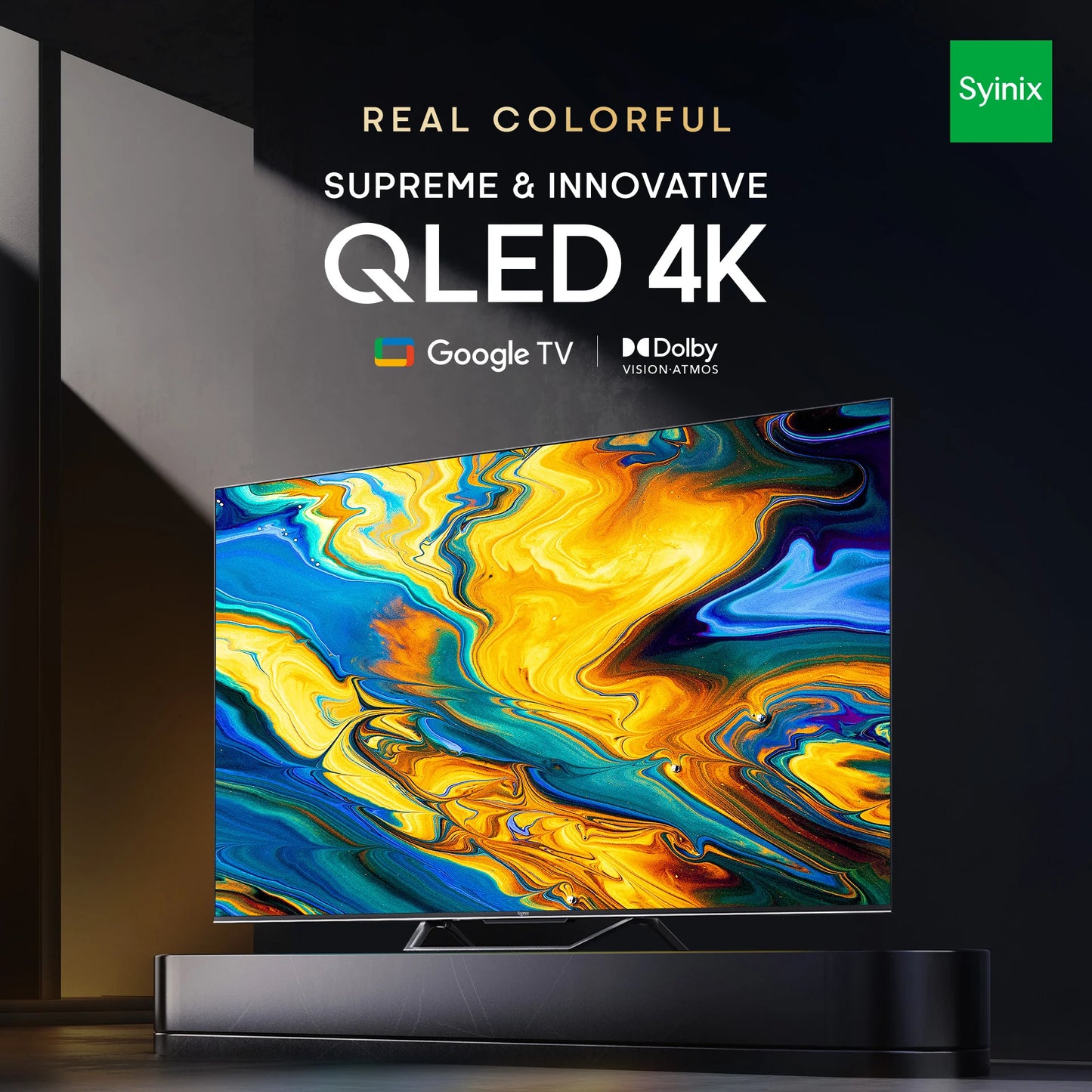 Syinix 65 inch QLED Google TV