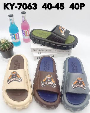 KY-7063 Leopards Edition Chunky Slides