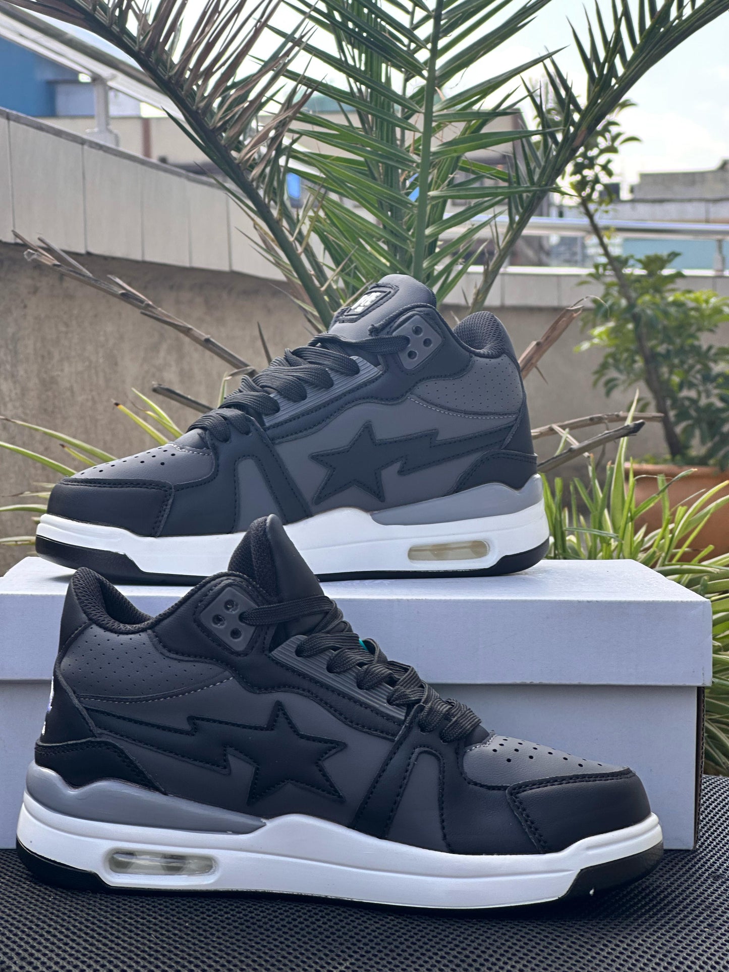 Bape sta High Cut - Black grey