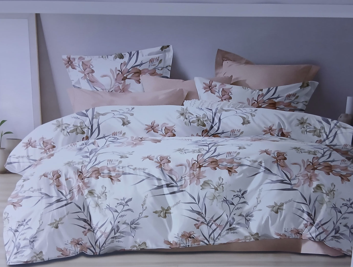 BELLA HOME 4-Piece Fitted Bedsheet Set 5*6