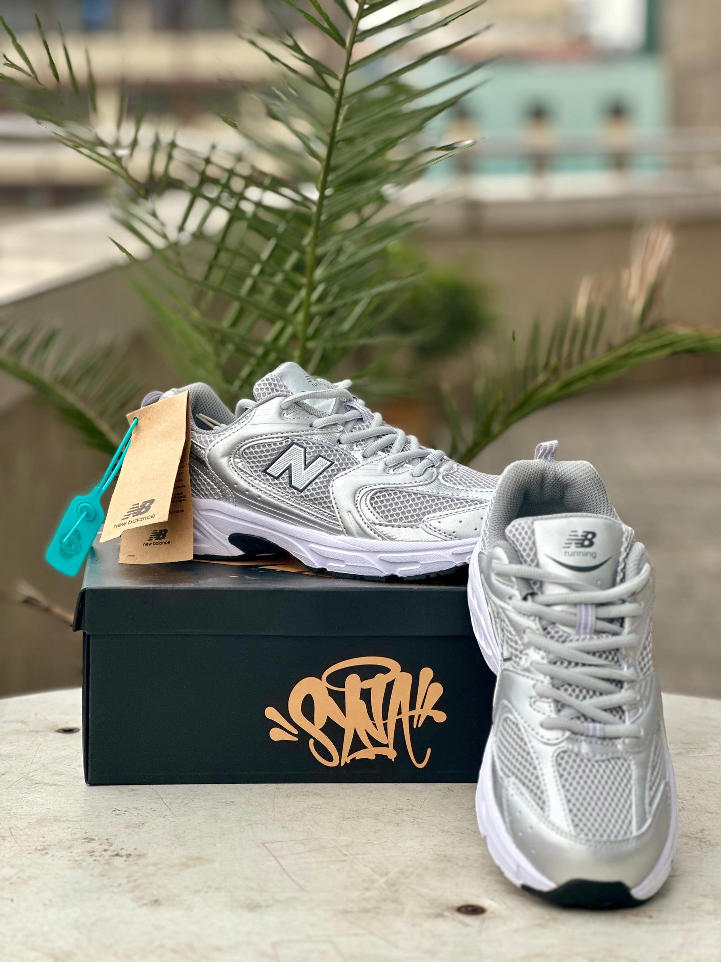 New Balance 530 Silver Running Sneaker