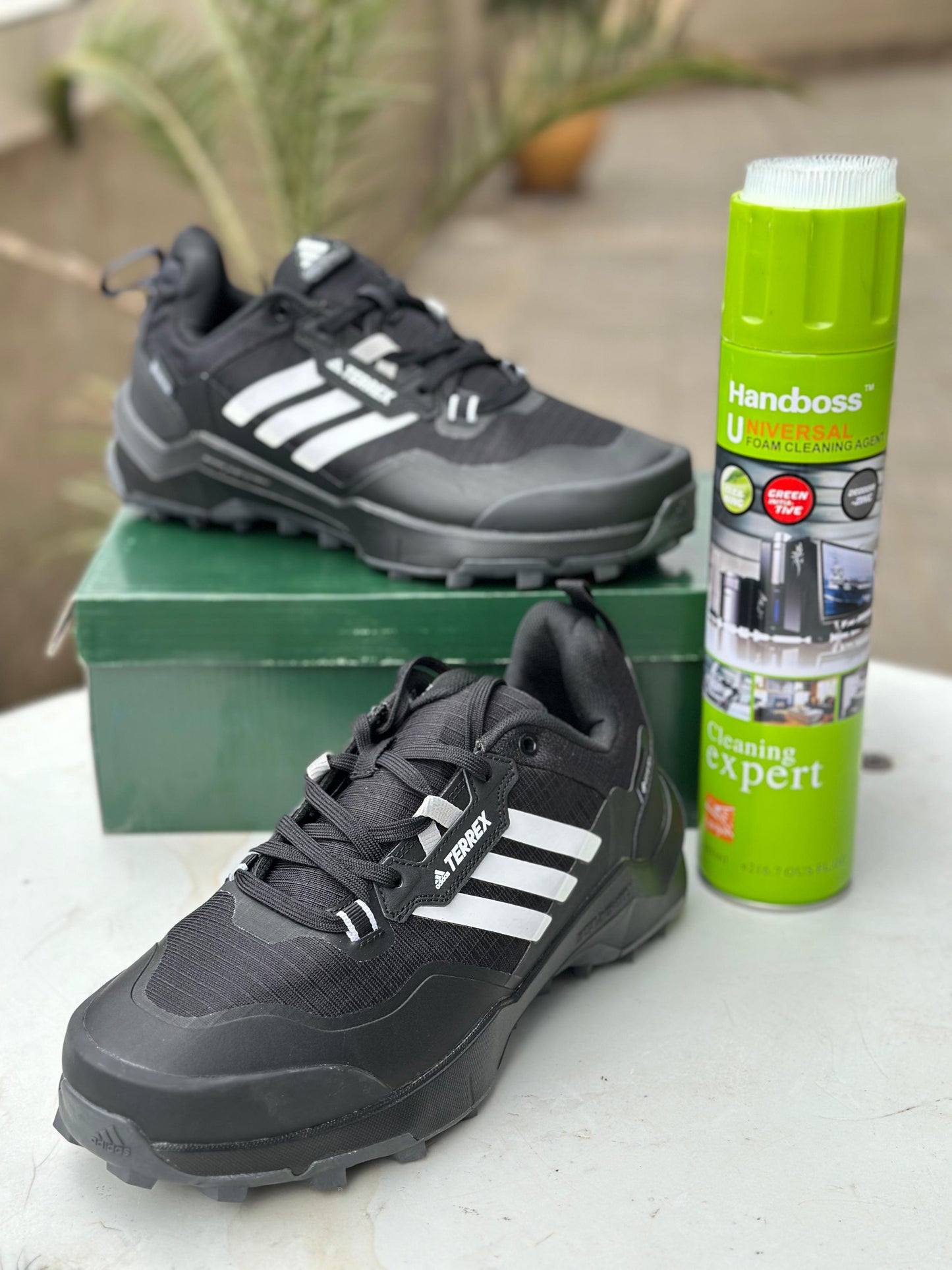 Adidas Terrex Black/white stripes