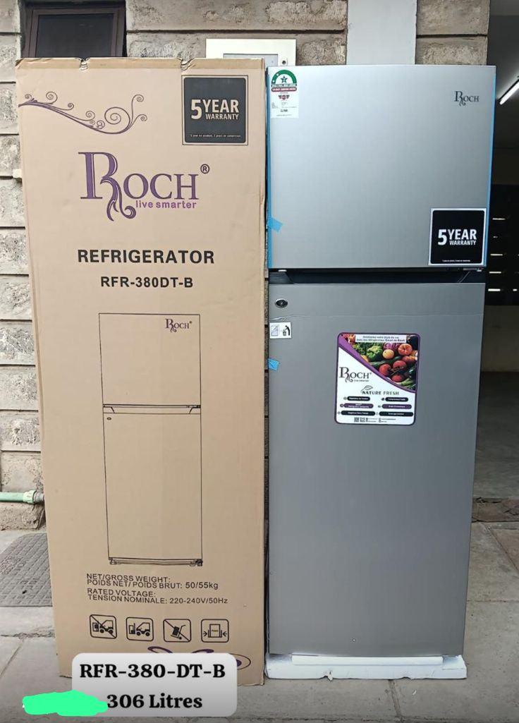 Roch RFR -380DT-B * 306L Fridge