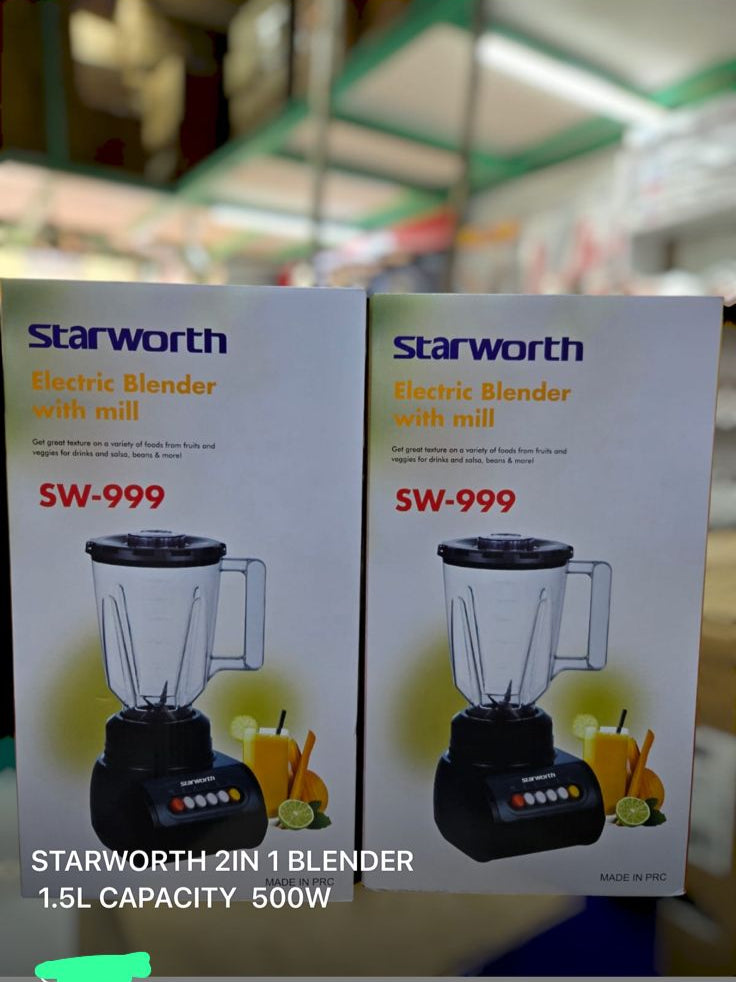 Starworth 2 in 1 Blender
