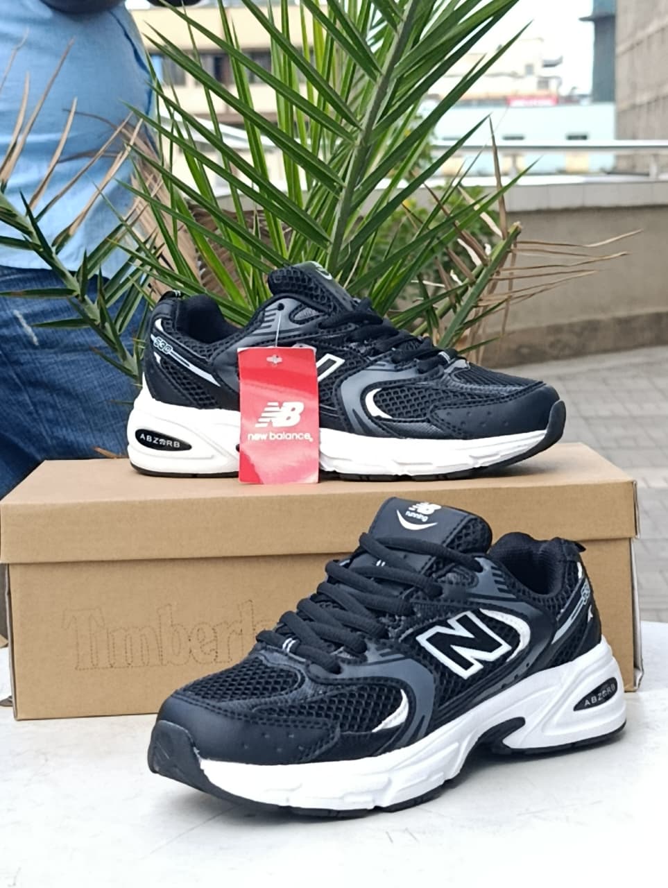Kids New Balance 530 sneakers - Black White