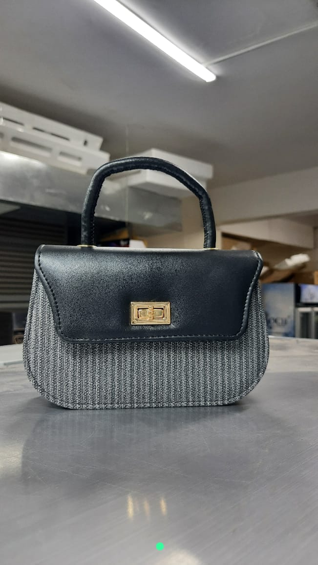 "The Metro" Two-Tone Mini Satchel