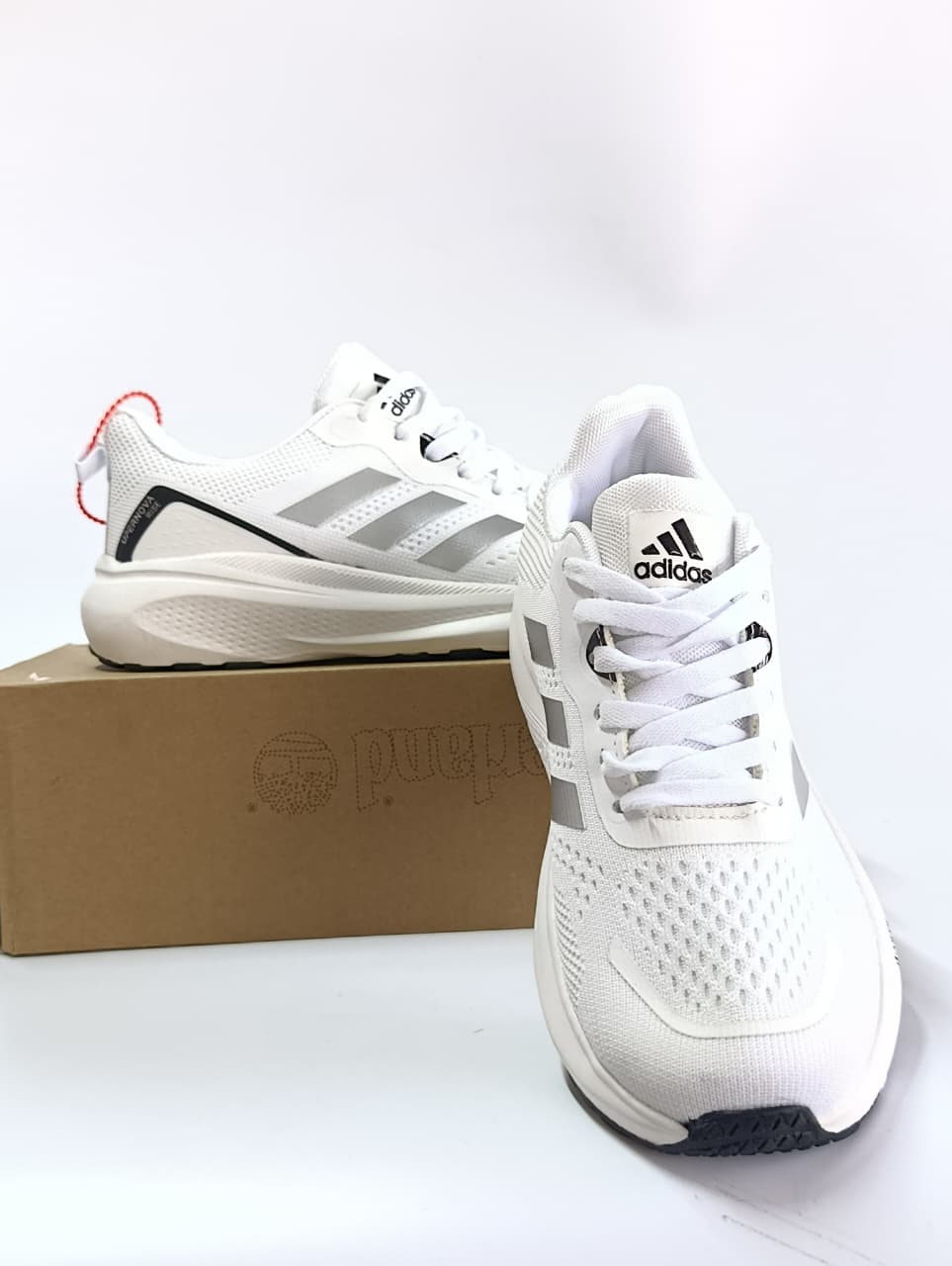 Adidas Runners Sneakers- White