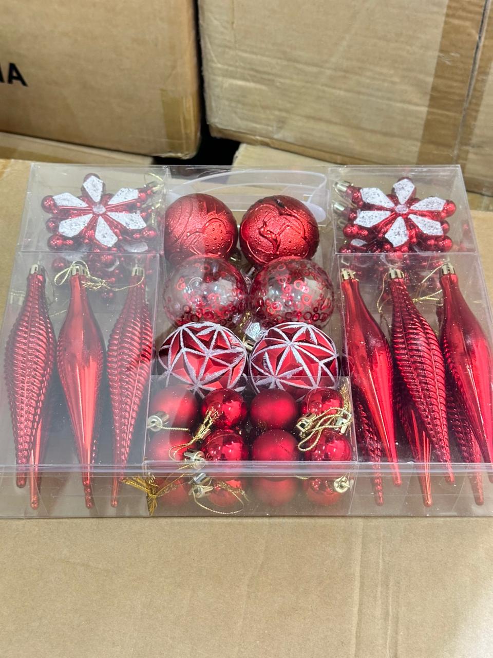 Rose Gold Ornament Collection