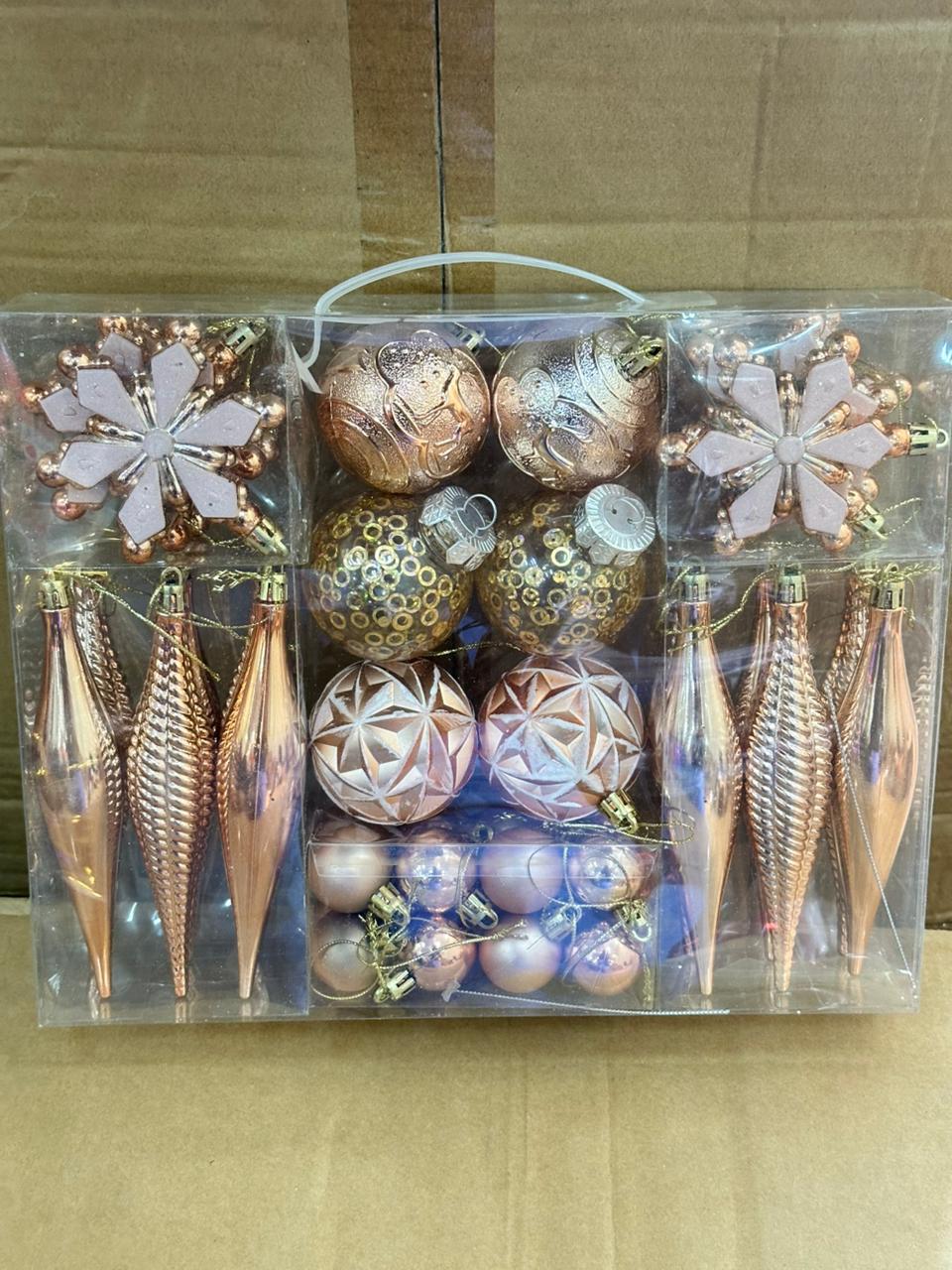 Pastel Sprinkled Ornaments