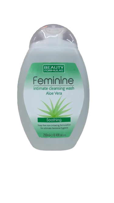 Beauty Formulas Feminine Intimate Cleansing Wash - Aloe Vera