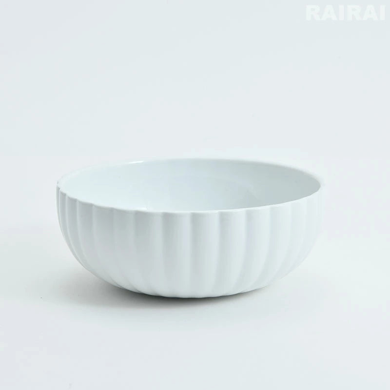 Ceramic Scalloped Edge Serving Bowl (10'')
