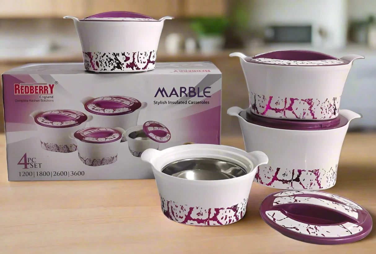 RedBerry Marble Hotpot 4pcs