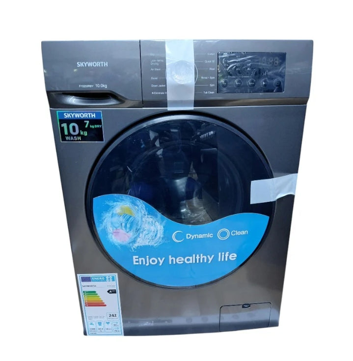 Skyworth Wash & Dry 10Kg/7Kg Front Load Washing Machine *F10215RBY