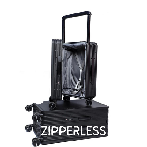 Zipperless Suitcases