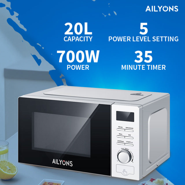 AILYONS Digital Electric Microwave.