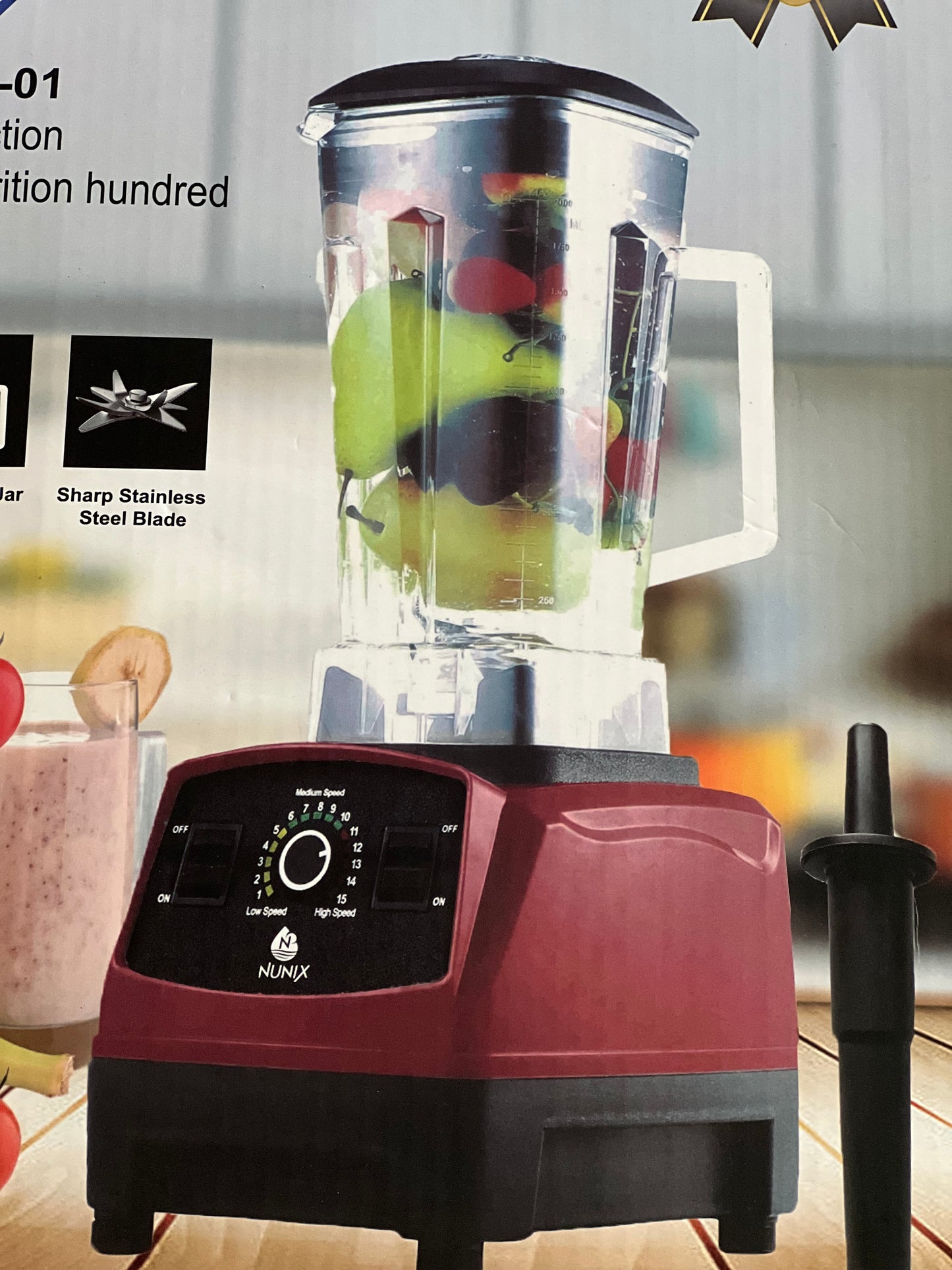 NUNIX 1500W Professional blender