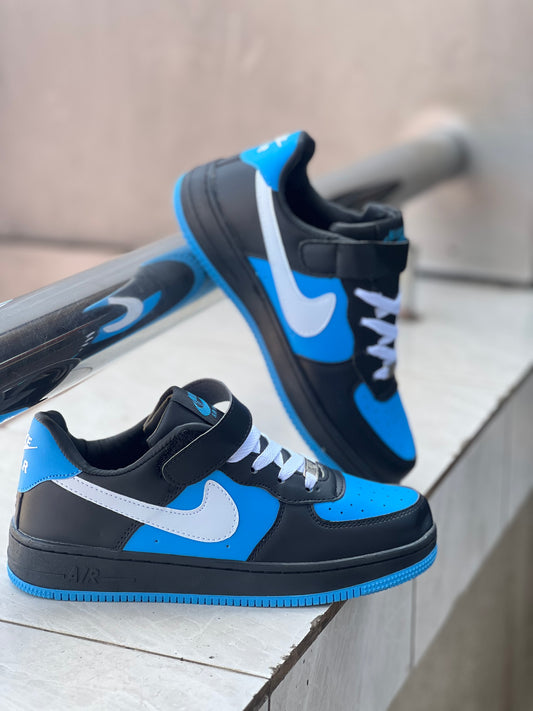 (Nike Airforce Sneaker - Blue/Black