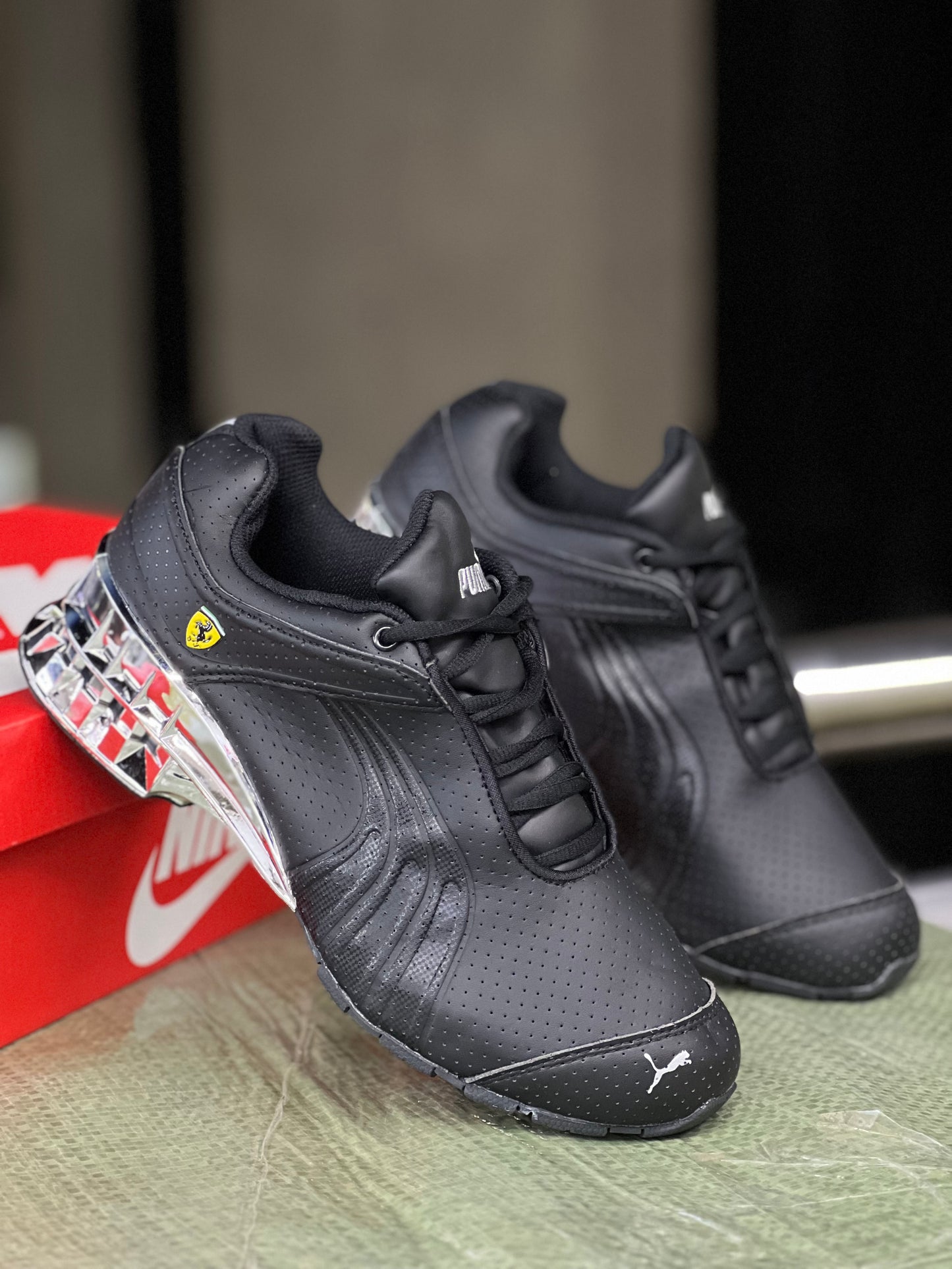 Puma x Ferrari - Black/Silver