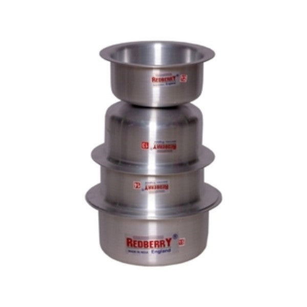 Redberry Stainless steel Sufuria 12pcs