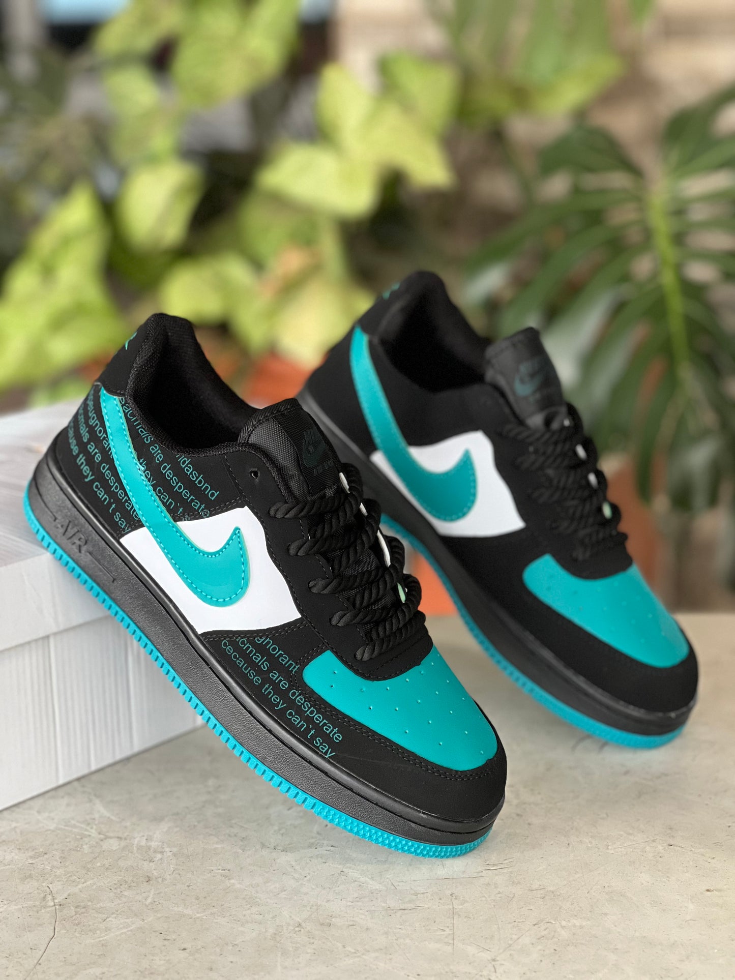 Nike Airforce Suede Sneakers - Emerald