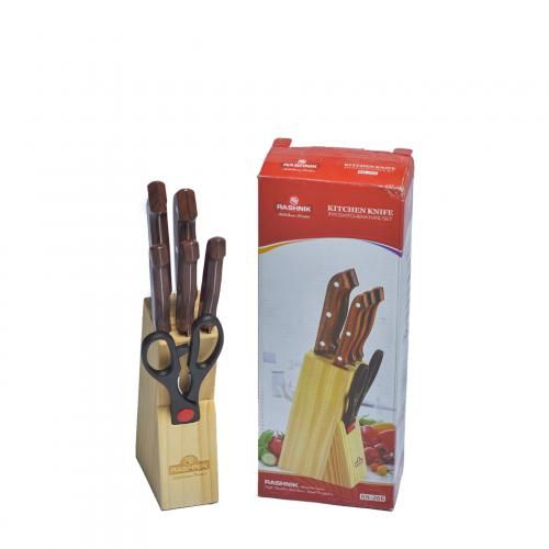 Rashnik 7PCs Knife Stand Set