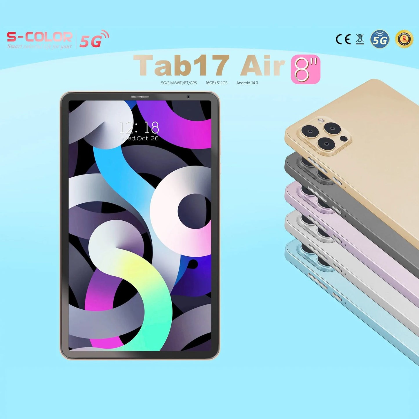 S-color Tab 17 Air