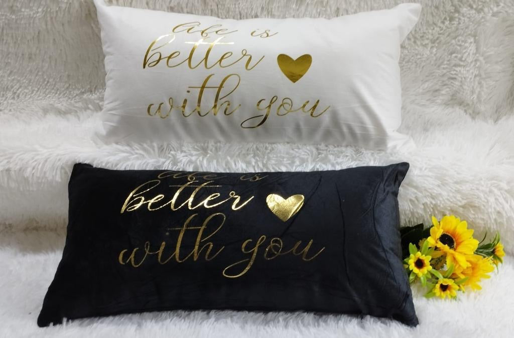 Pillows + Pillow cases