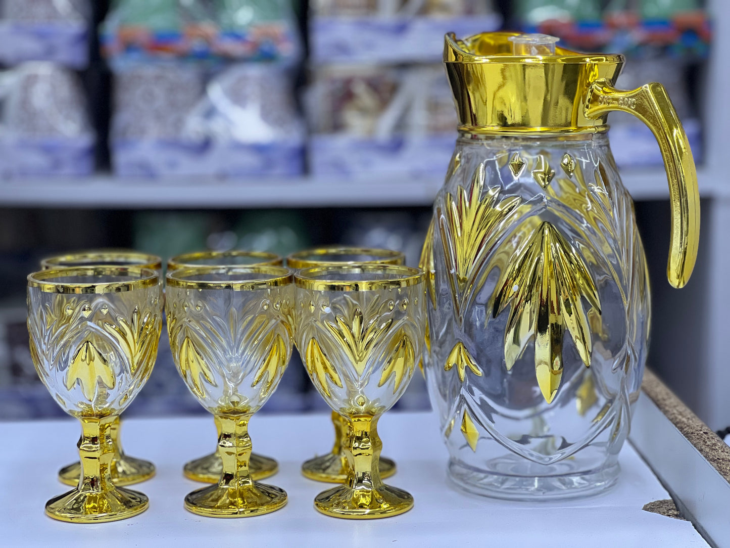 Golden Jug set