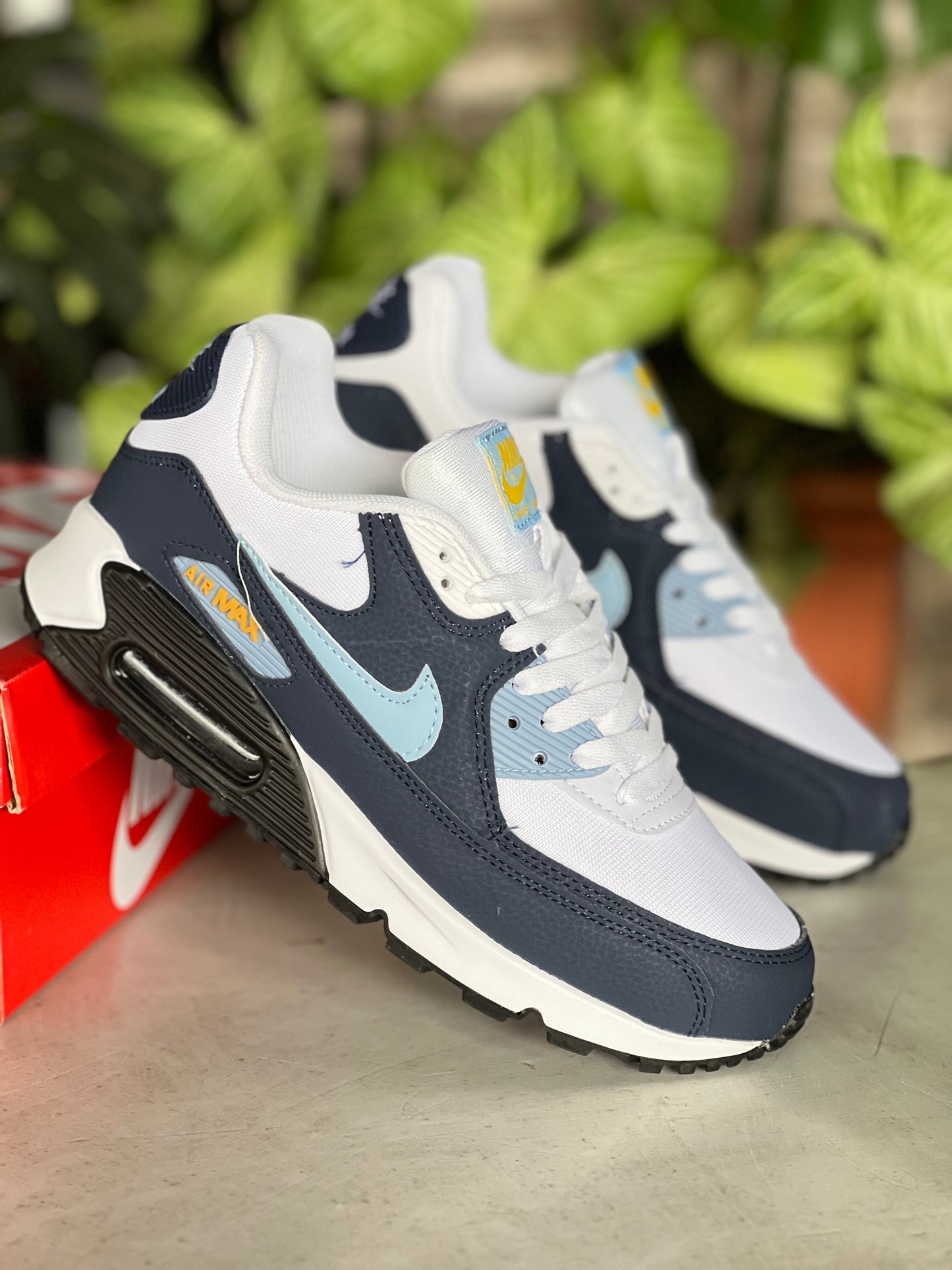 Nike AirMax90 Michigan - Blue/White