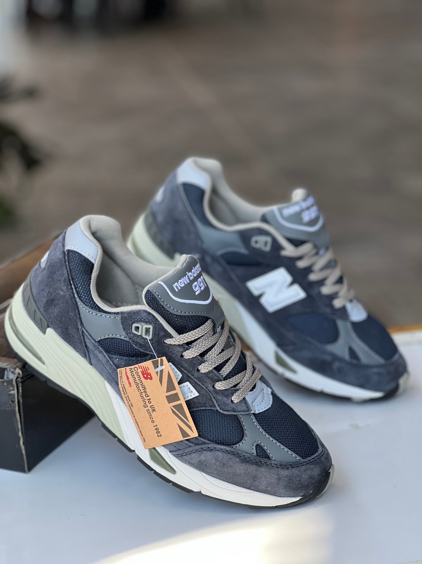 New balance 991 Sneaker - Navy Grey