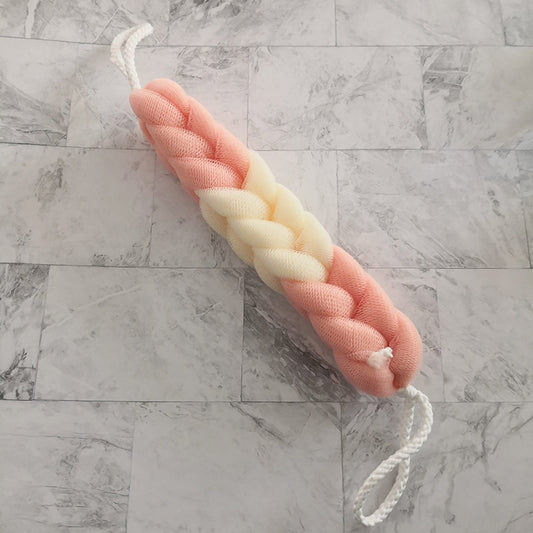 Braided Bath Loofah Back Scrubber