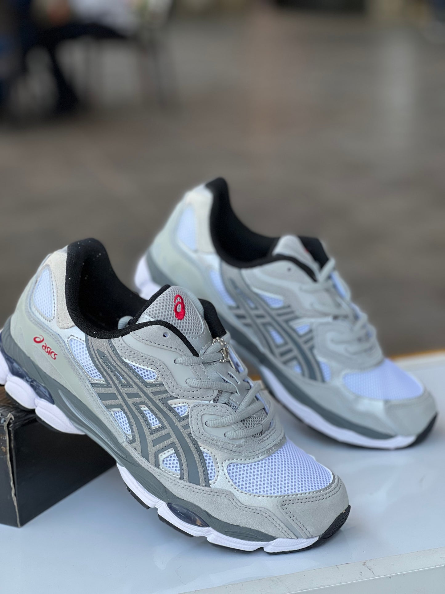 ASICS Gel NYC Sneakers - white Steel grey