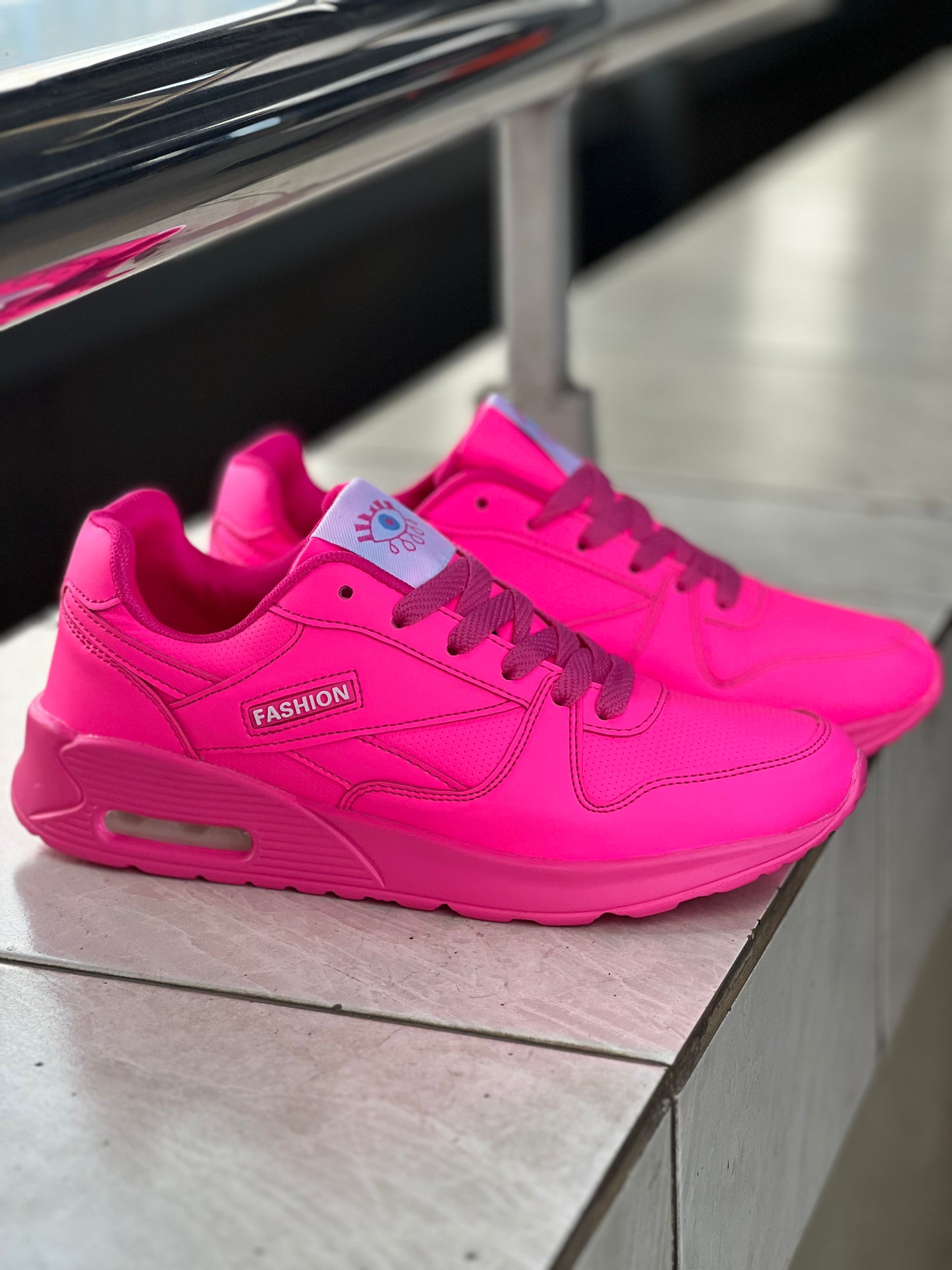 Airmax Fashion Sneaker - Hot pink