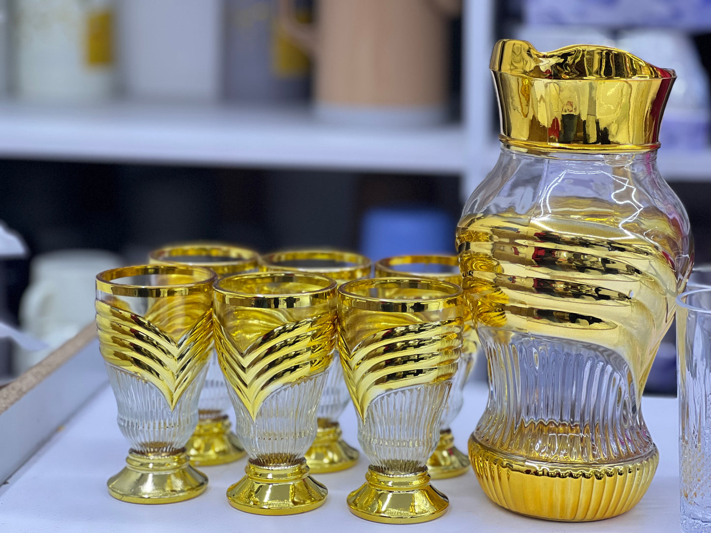 Golden Jug set