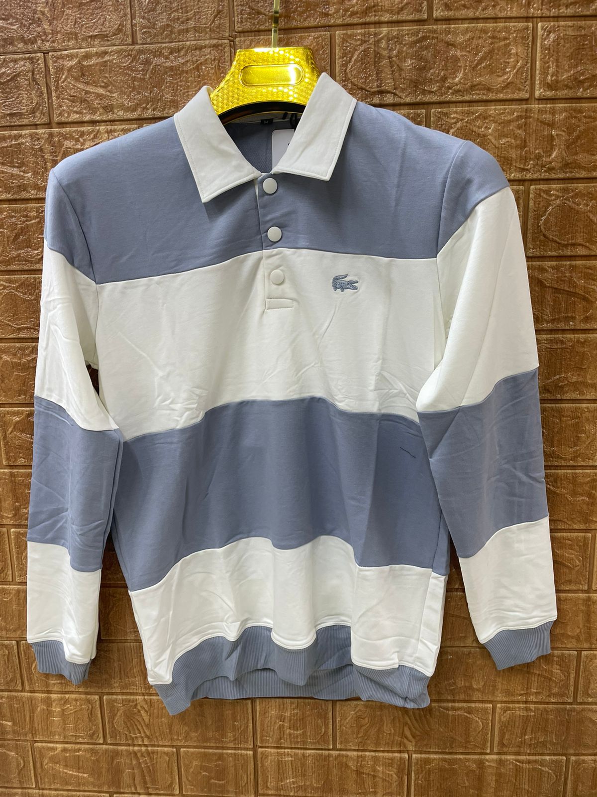 Stripped boss polo shirt - Long Sleeve