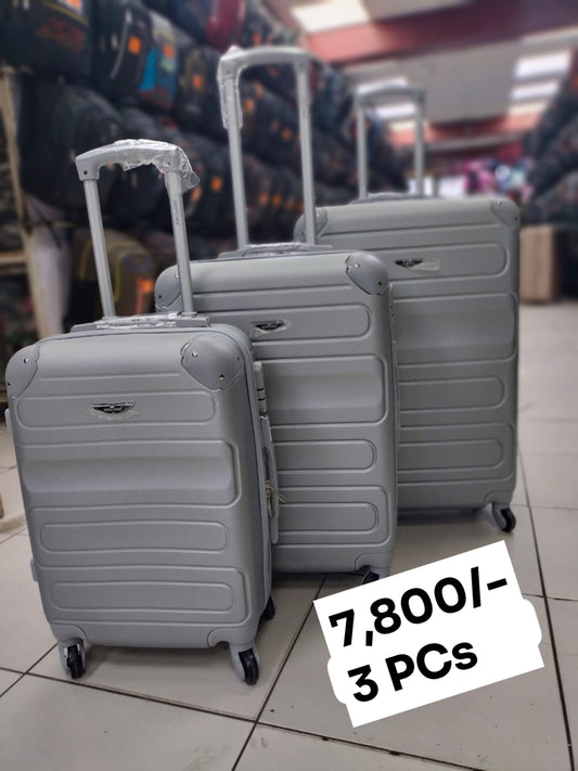 Suitcase 3pc Set (Rubber) #002