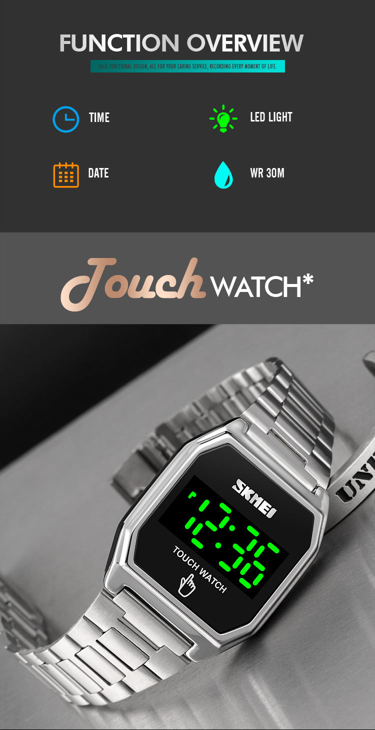 Smooth led watch