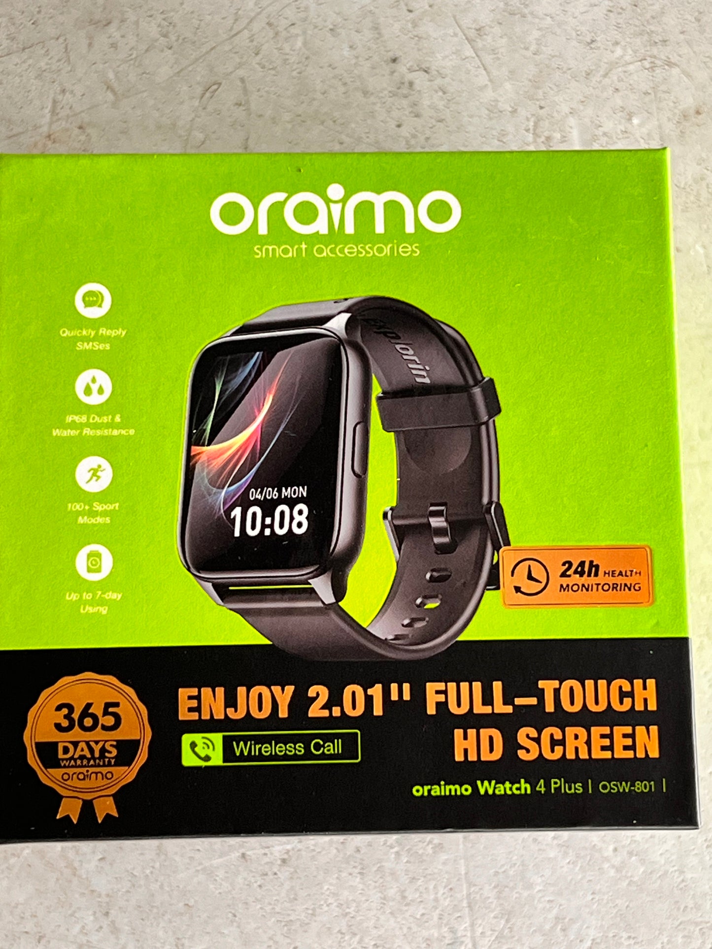 Oraimo waterproof Smart Watch