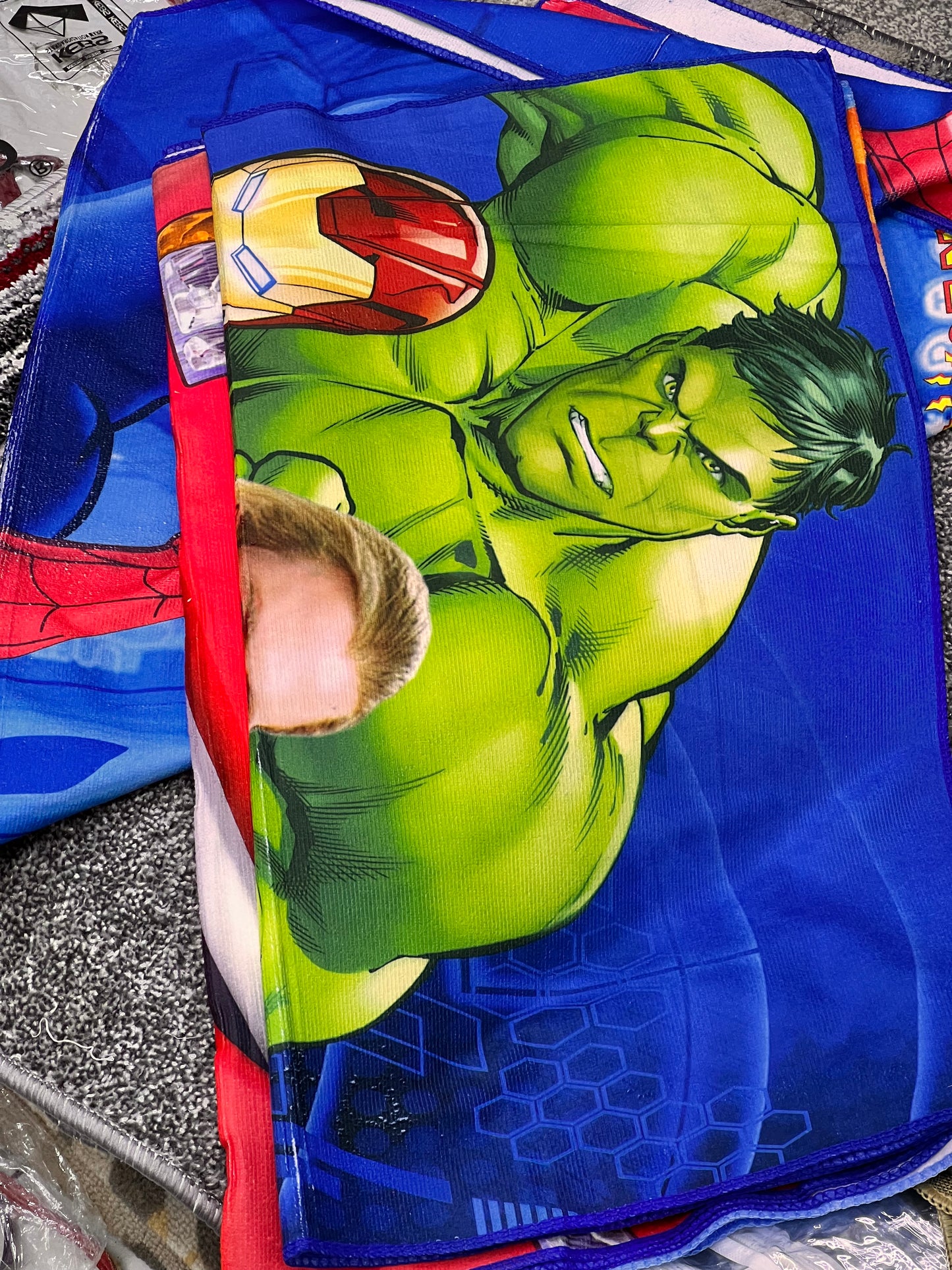 Extra Large Kids cartoon towels