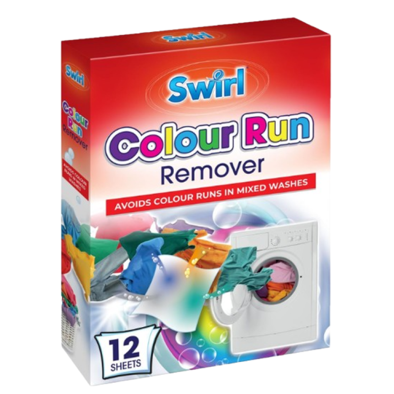 Swirl Color Run remover-12 sheets