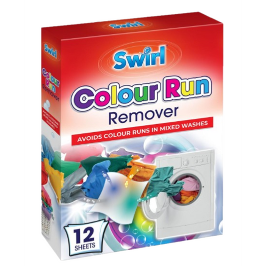 Swirl Color Run remover-12 sheets