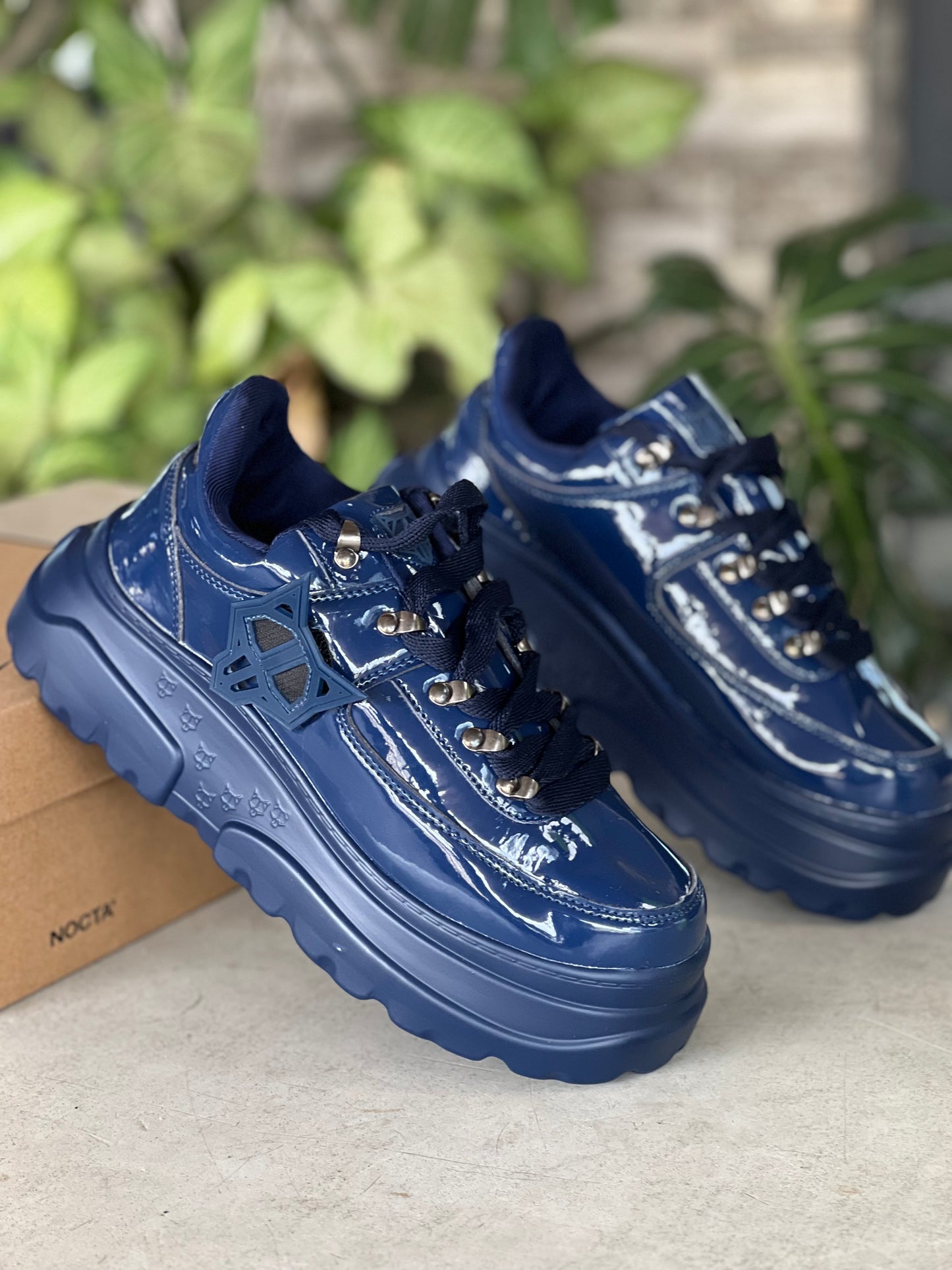 Naked Wolfe Sneakers - Navy Blue