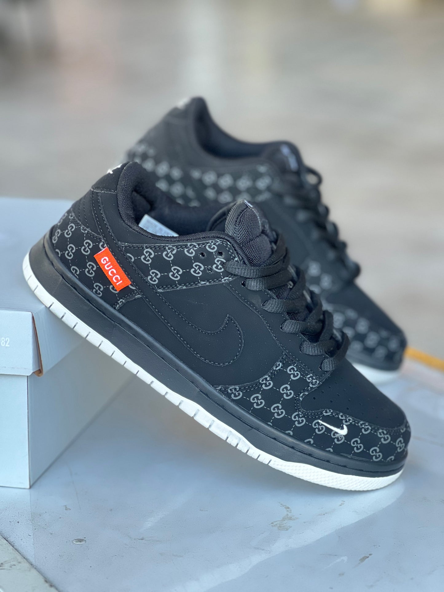 Nike SB Dunk Sneakers - GG Black