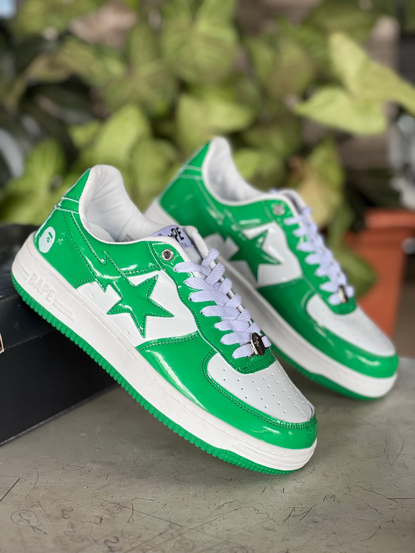 Bape Sta Sneakers - Green