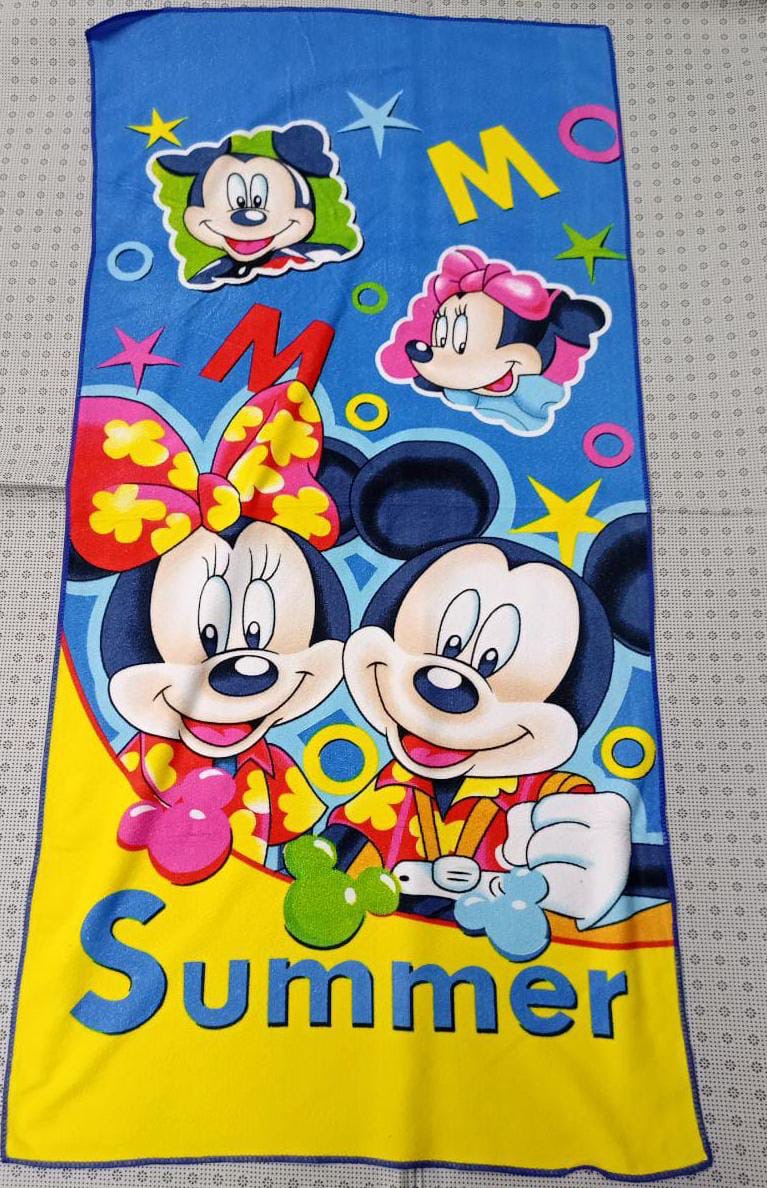 Extra Large Kids cartoon towels