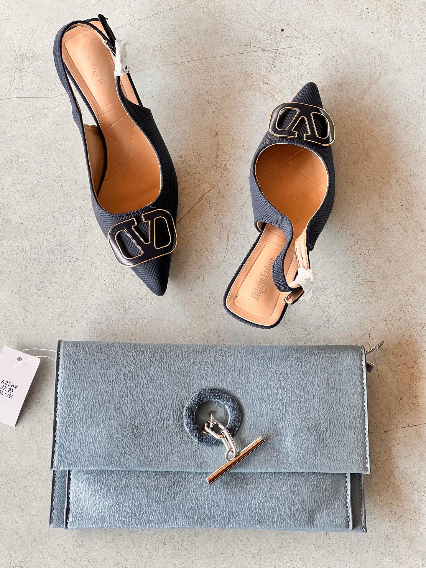 Heels + Clutch bag Combo